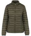 NS6001 Native Spirit Ladies Lightweight Recycled Padded Jacket organic khaki colour image